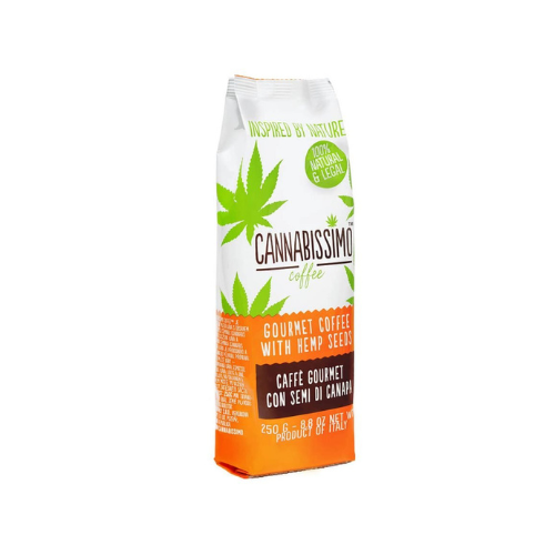 Cannabissimo Ground Coffee with Hemp Seeds (250g)